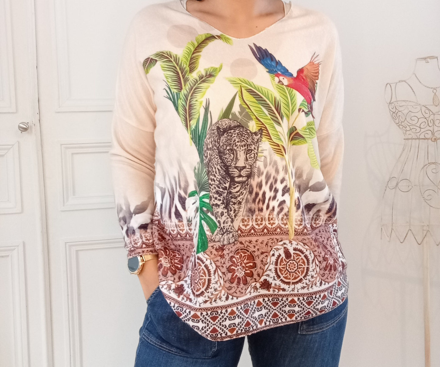 Pull Jungle Léopard