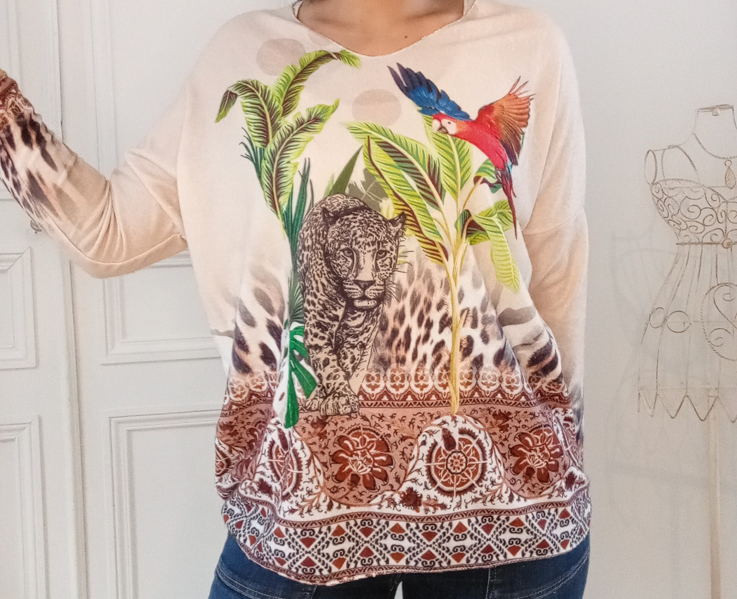 Pull Jungle Léopard