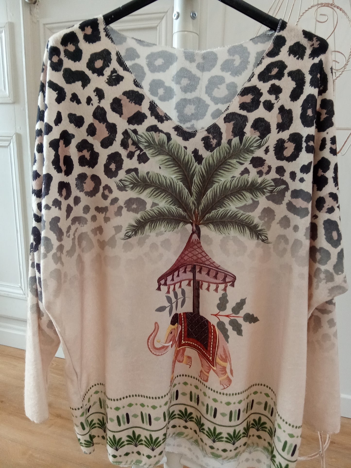 Pull Sable éléphant
