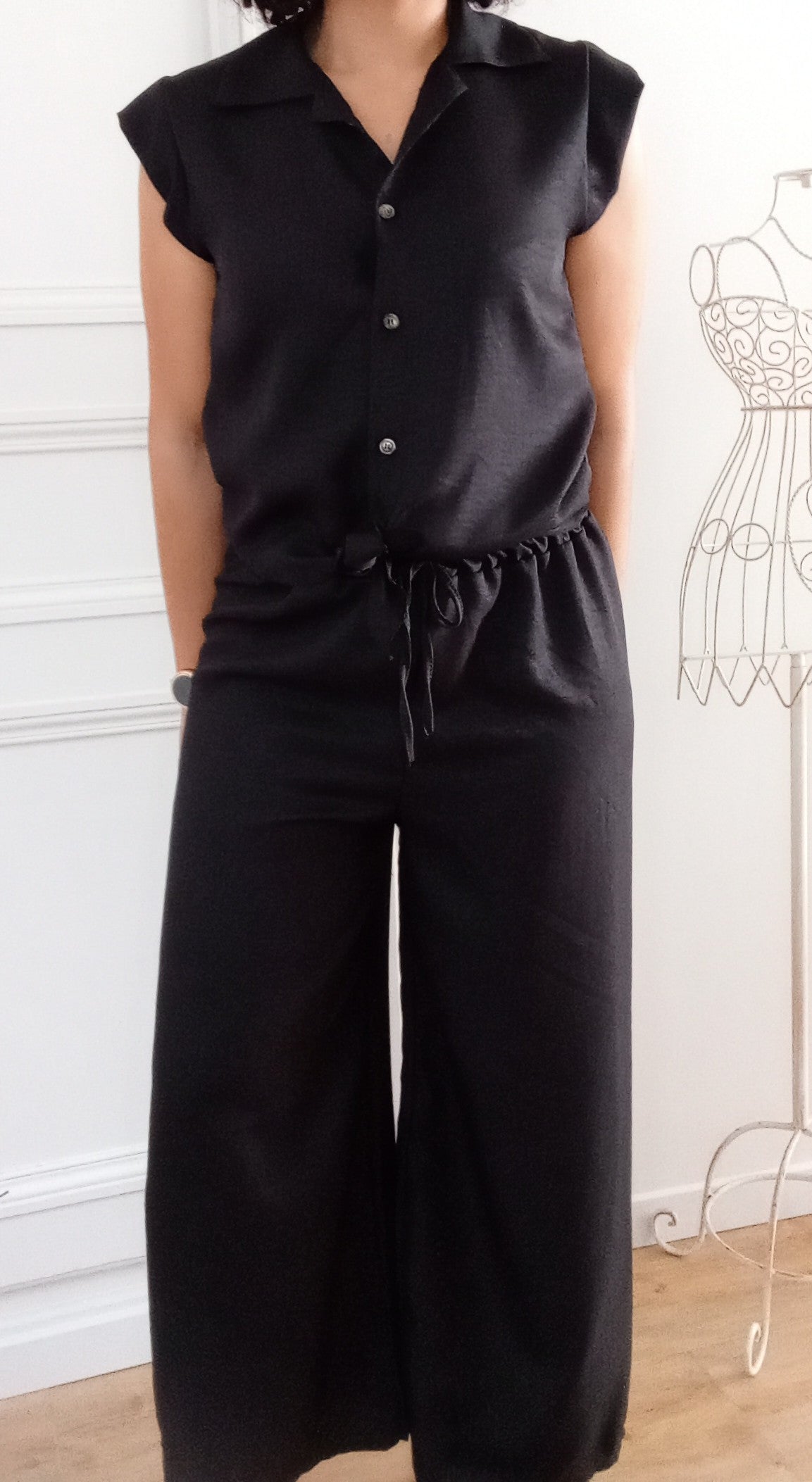 Ensemble chemisier + pantalon