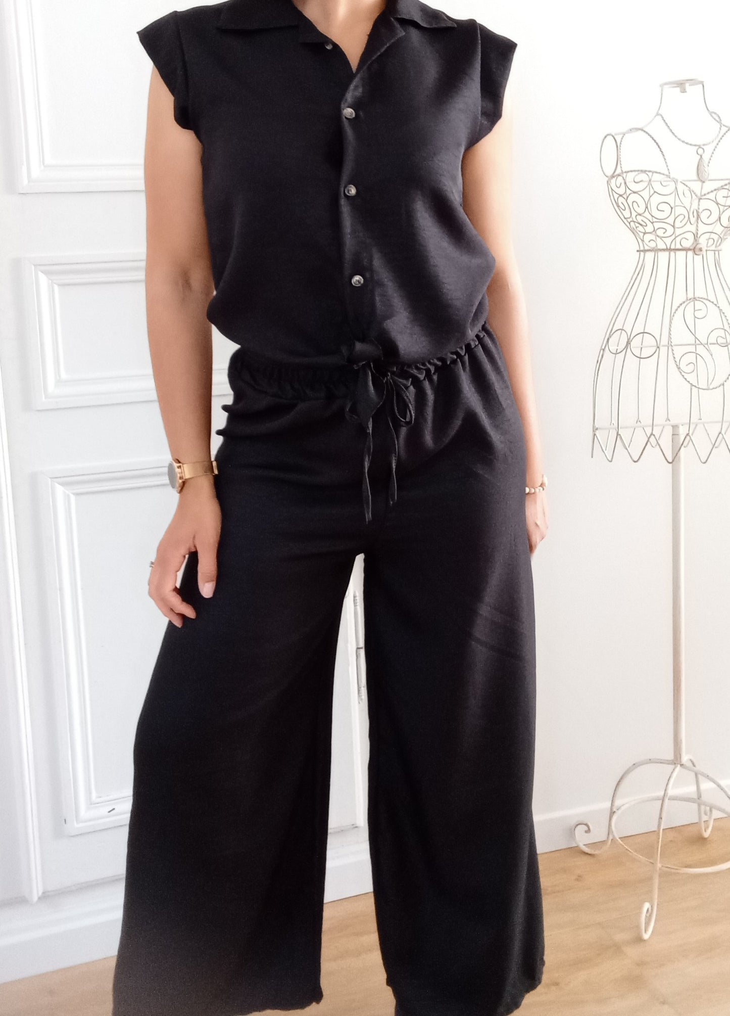 Ensemble chemisier + pantalon