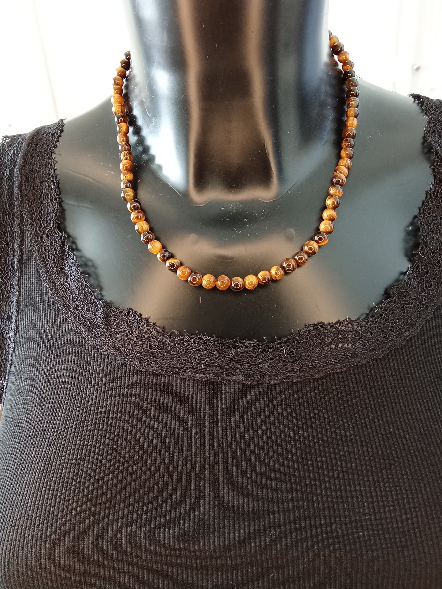 Collier Oeil de Tigre d'Afrique du Sud