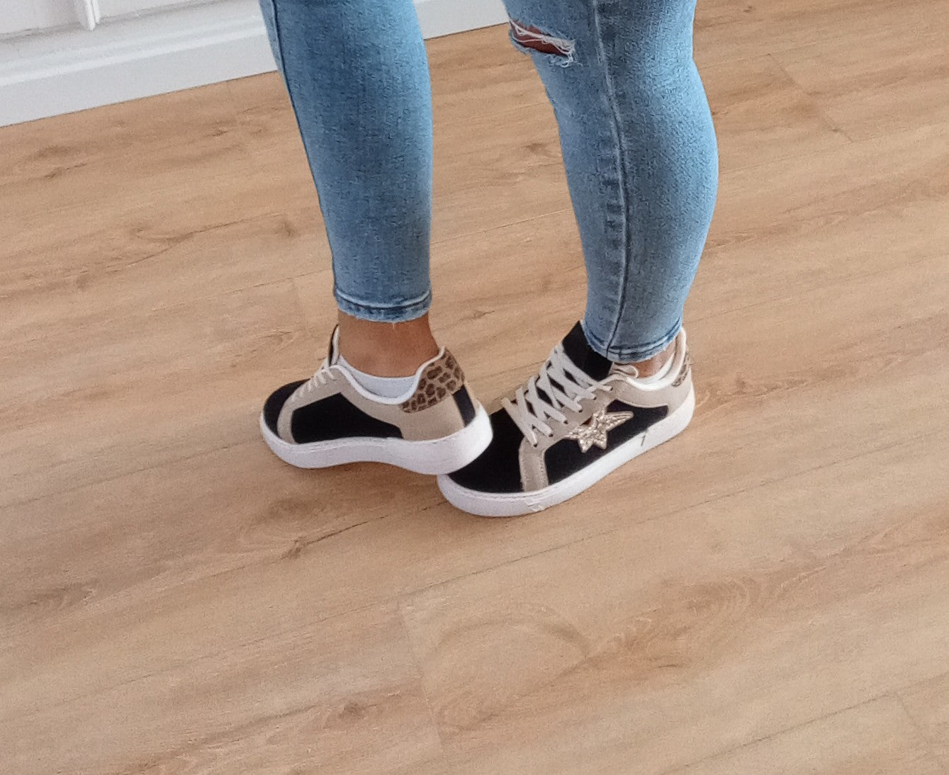 Baskets noires Cosmos
