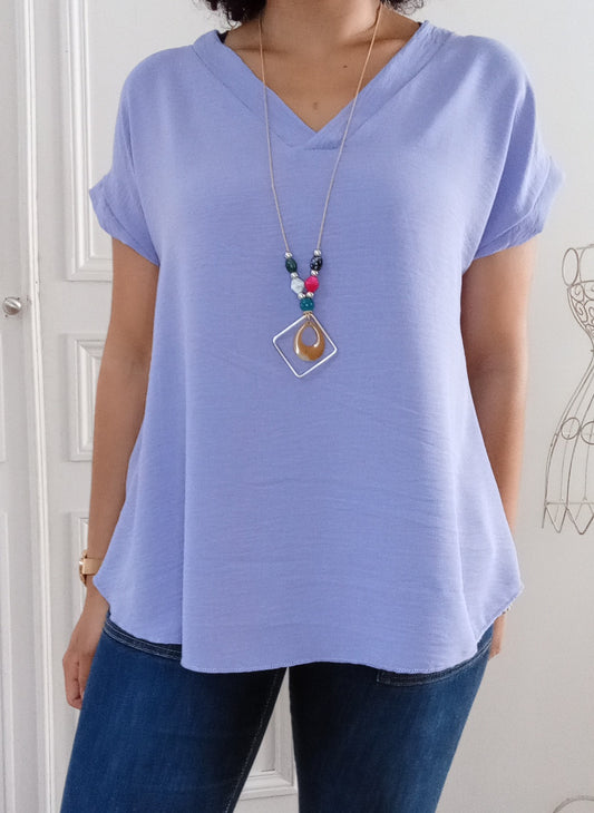 Top col V + collier