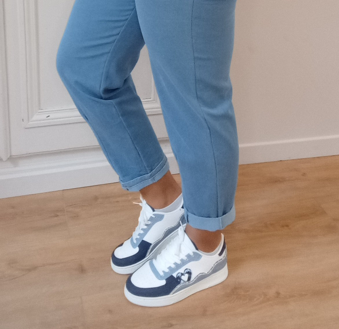 Baskets Blue Jean