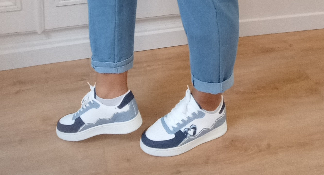 Baskets Blue Jean